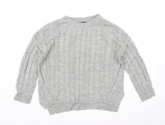 Atmosphere Womens Grey   Pullover Jumper Size S