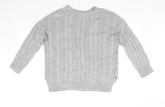 Atmosphere Womens Grey   Pullover Jumper Size S
