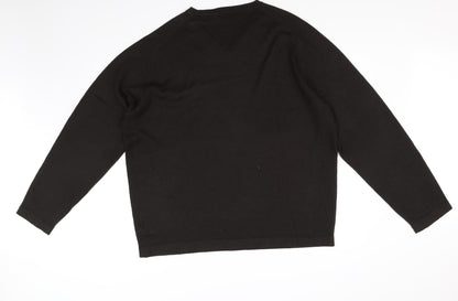 F&F Mens Brown   Pullover Jumper Size 2XL