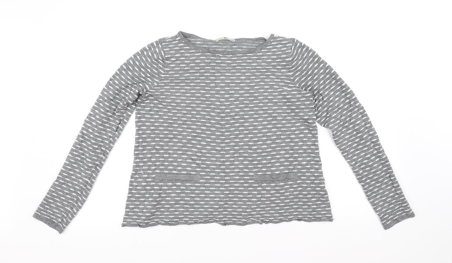 TU Womens Grey   Pullover Jumper Size 14