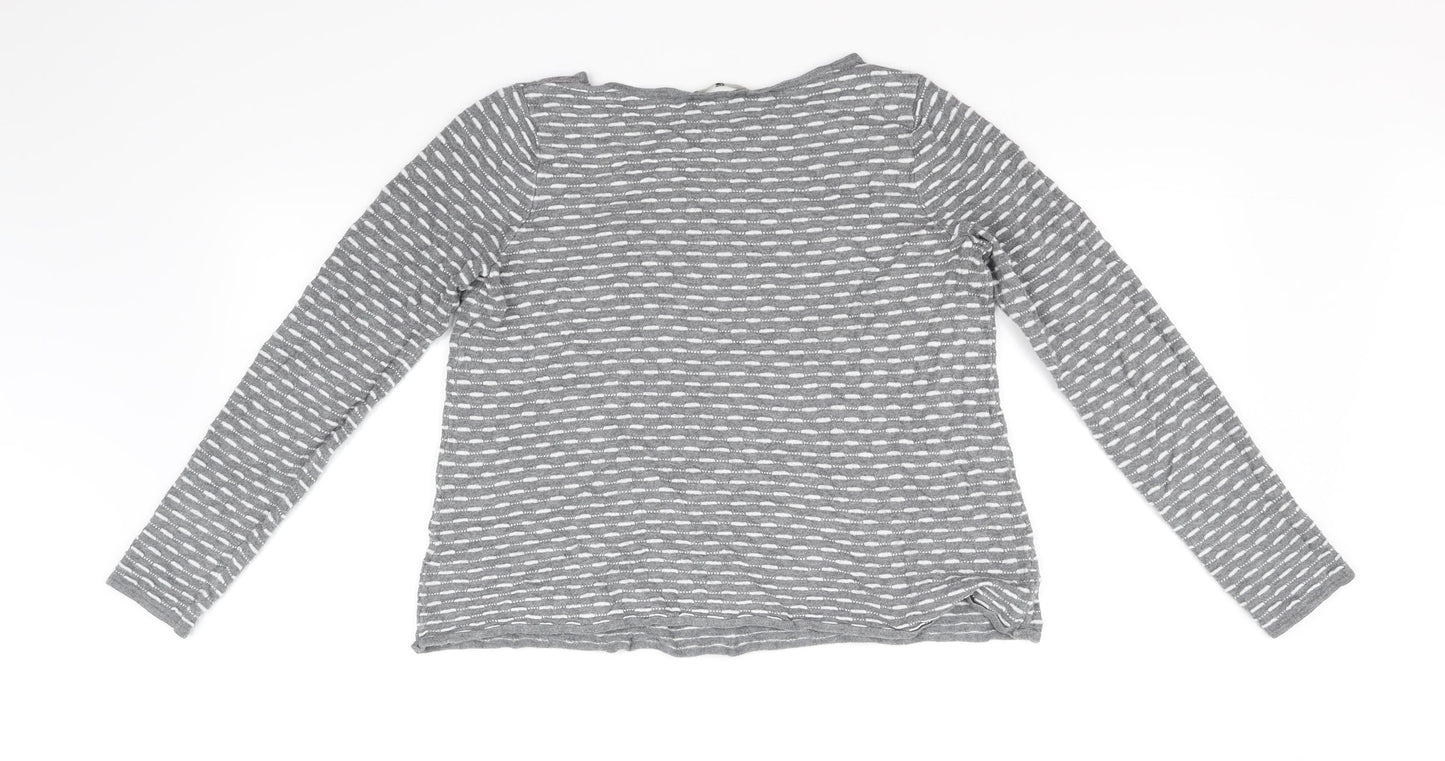 TU Womens Grey   Pullover Jumper Size 14