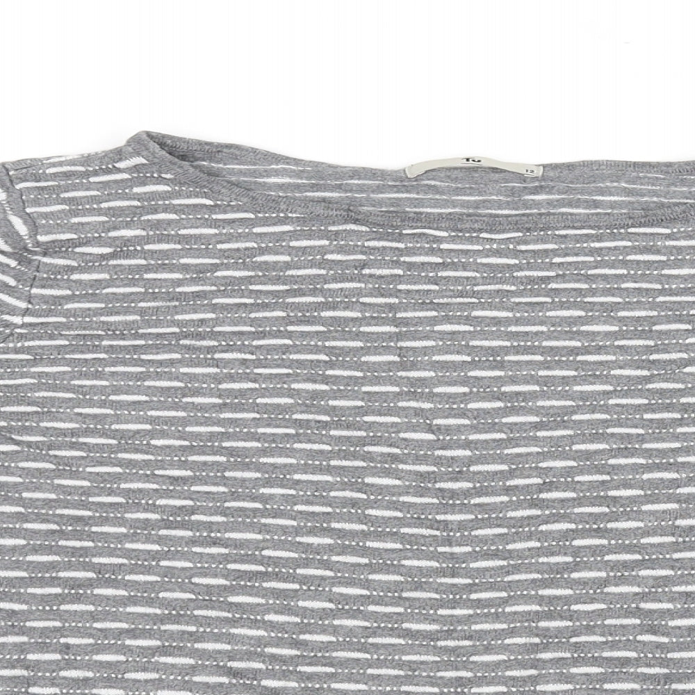 TU Womens Grey   Pullover Jumper Size 14