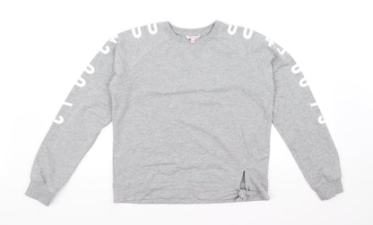Miss E-vie Womens Grey   Pullover Jumper Size 14
