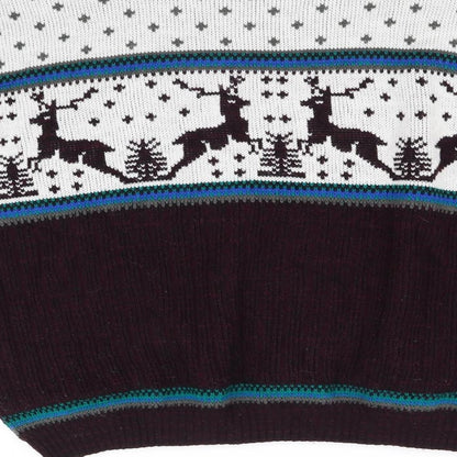Rob winter Womens White   Pullover Jumper Size XL