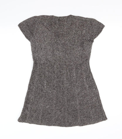 Clockhouse Womens Grey   Fit & Flare  Size XS