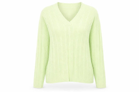Bonmarché Womens Green Pullover Jumper Size L