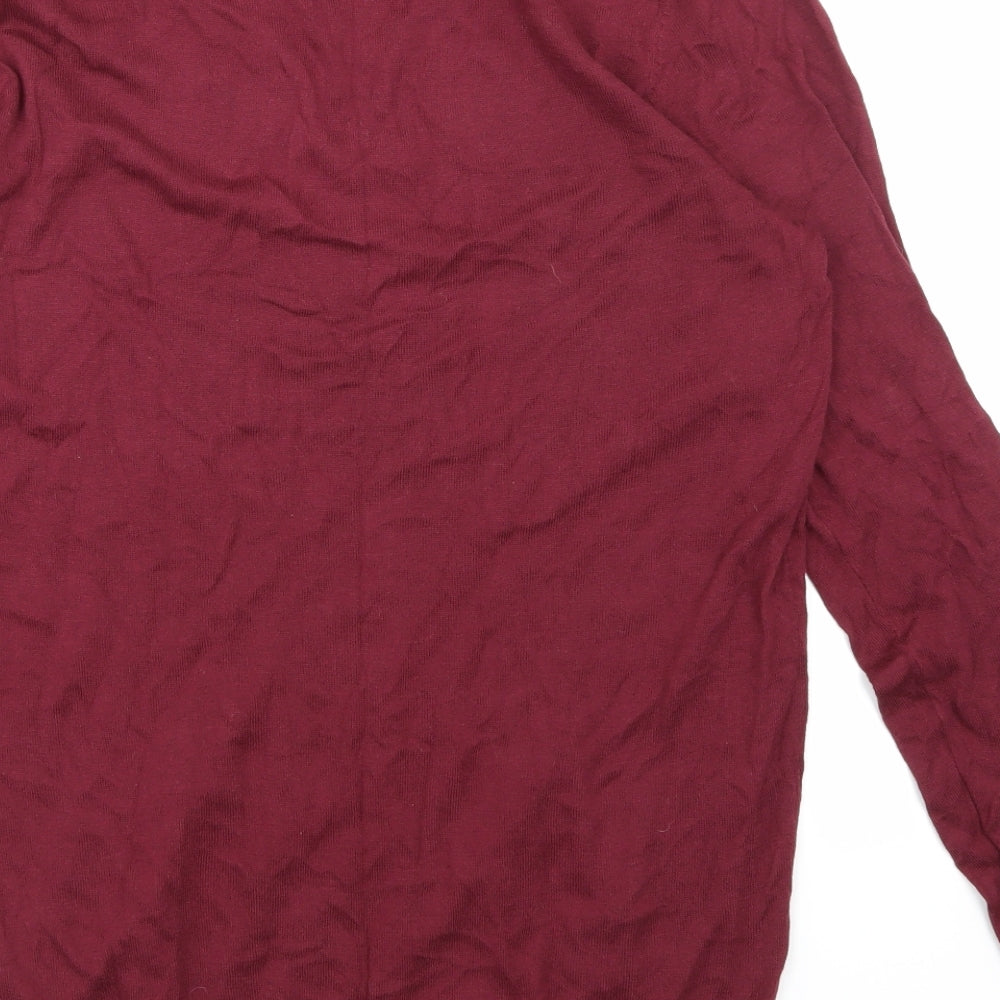 Mens UK Size S ASOS Red Pullover Sweatshirt