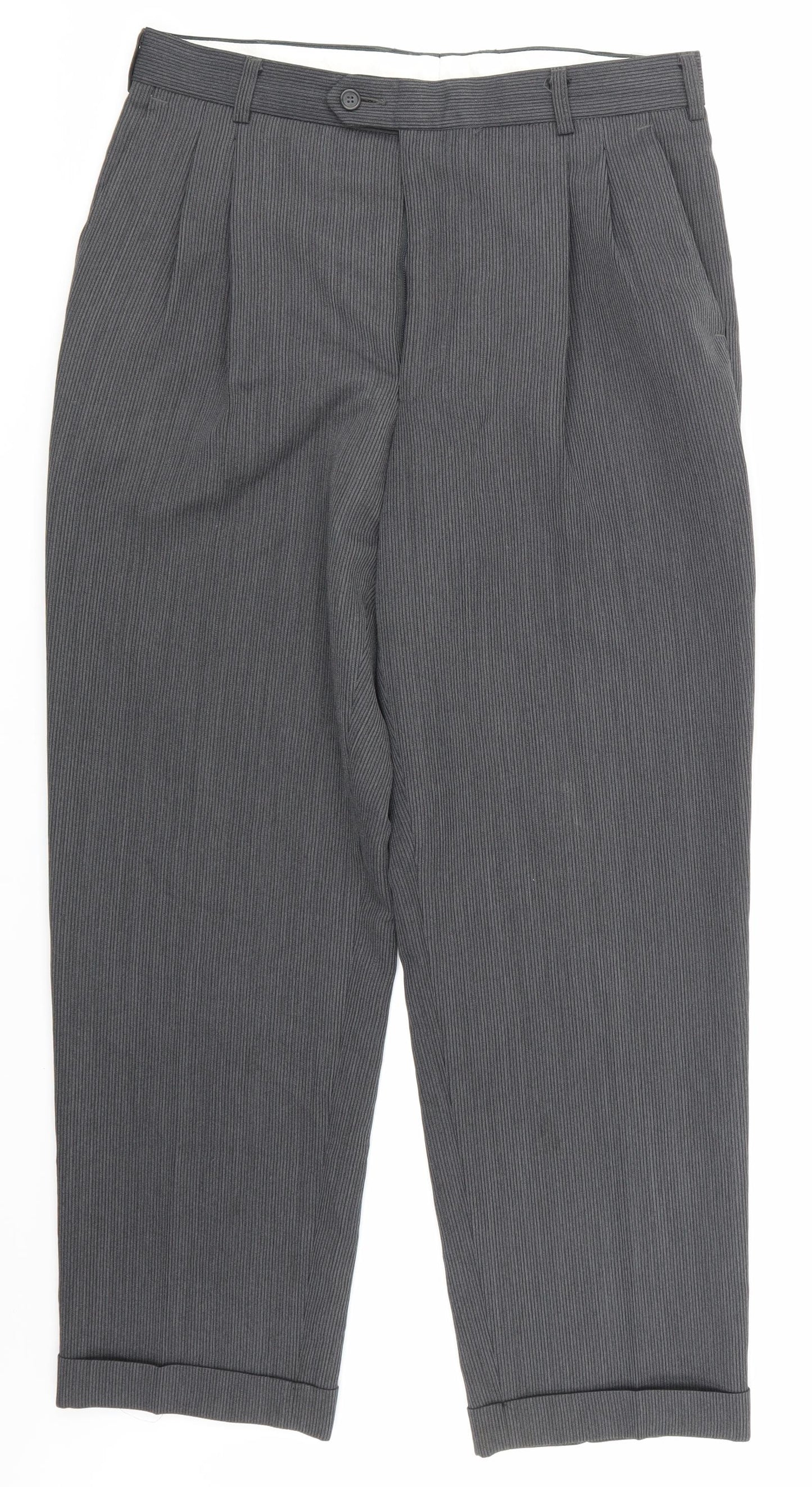 NEXT Mens Grey   Trousers  Size 34 in