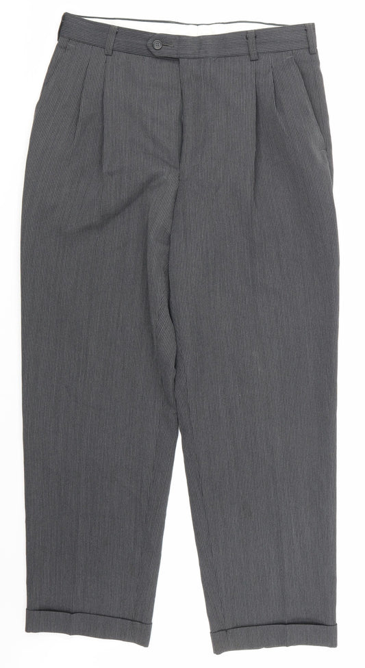 NEXT Mens Grey   Trousers  Size 34 in