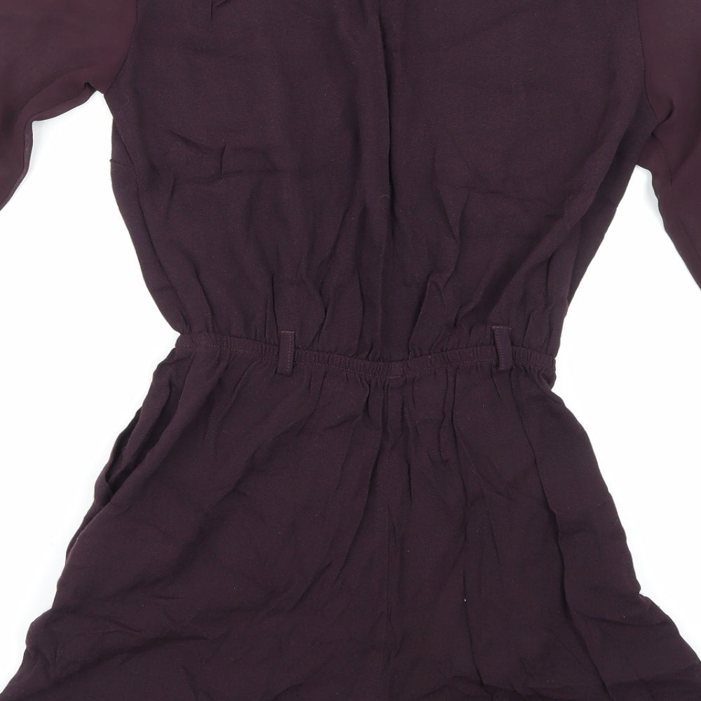 Riverisland Womens Purple   Playsuit One-Piece Size 6