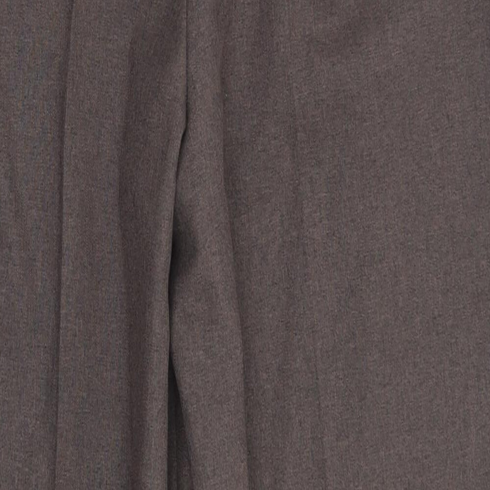 Womens UK Size 14 BM collection Regular Fit  Brown Trousers