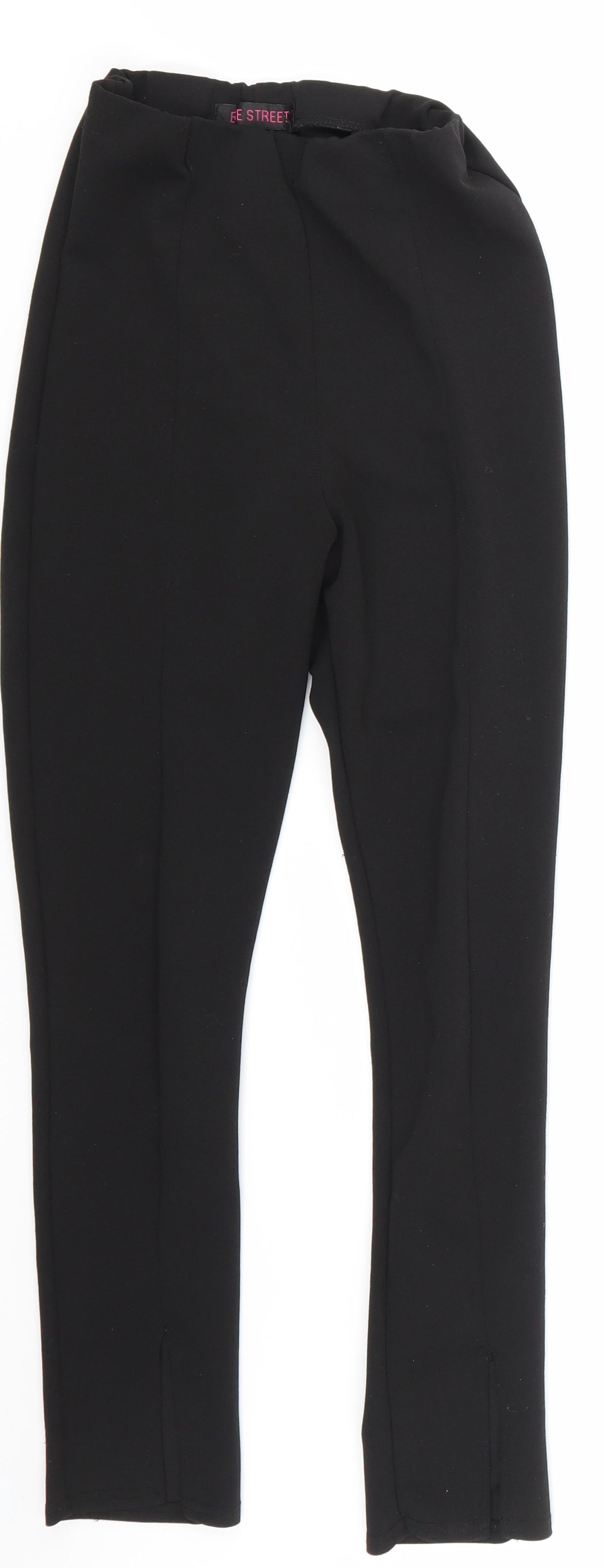 Edge Street Womens Black   Trousers  Size 6
