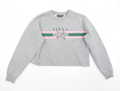 Primark Womens Grey   Pullover Jumper Size 10