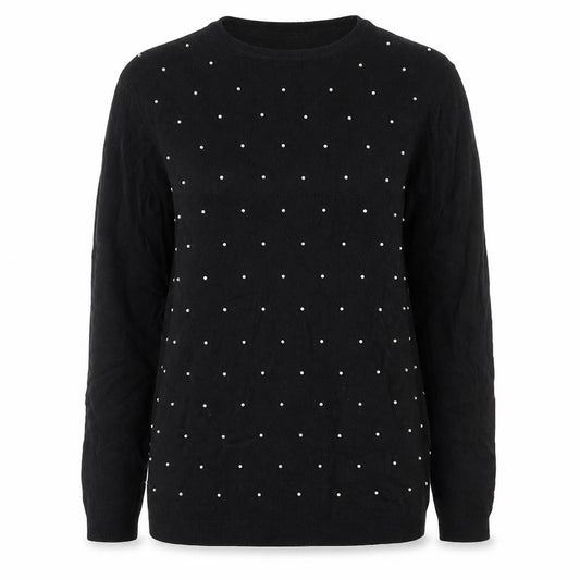 Zara Womens Black   Pullover Jumper Size M