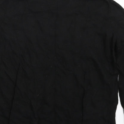 Zara Womens Black   Pullover Jumper Size M