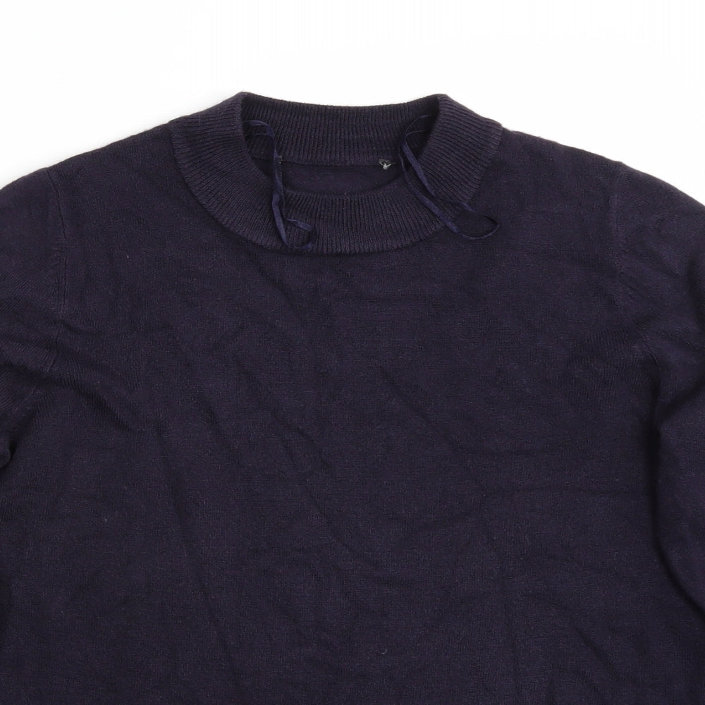 Bonmarché Womens Blue Pullover Jumper Size 10
