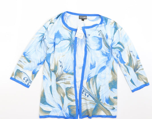 Casamia Womens Blue   Cardigan Jumper Size M
