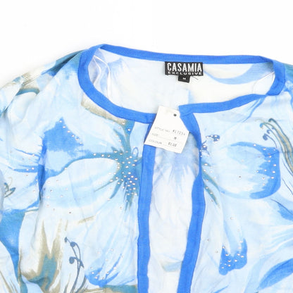 Casamia Womens Blue   Cardigan Jumper Size M