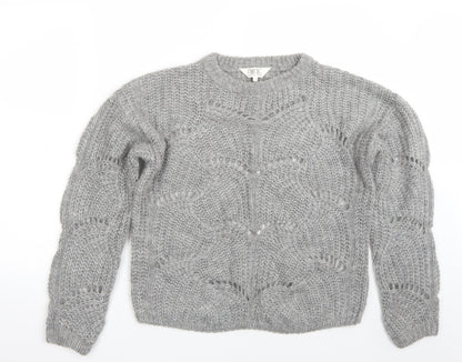 NINE Womens Grey   Pullover Jumper Size 10