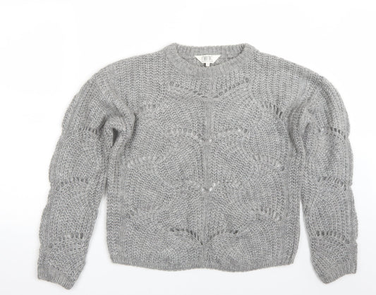 NINE Womens Grey   Pullover Jumper Size 10