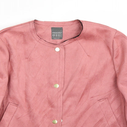 Primark Womens Pink   Jacket Coat Size 14