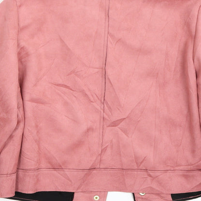 Primark Womens Pink   Jacket Coat Size 14
