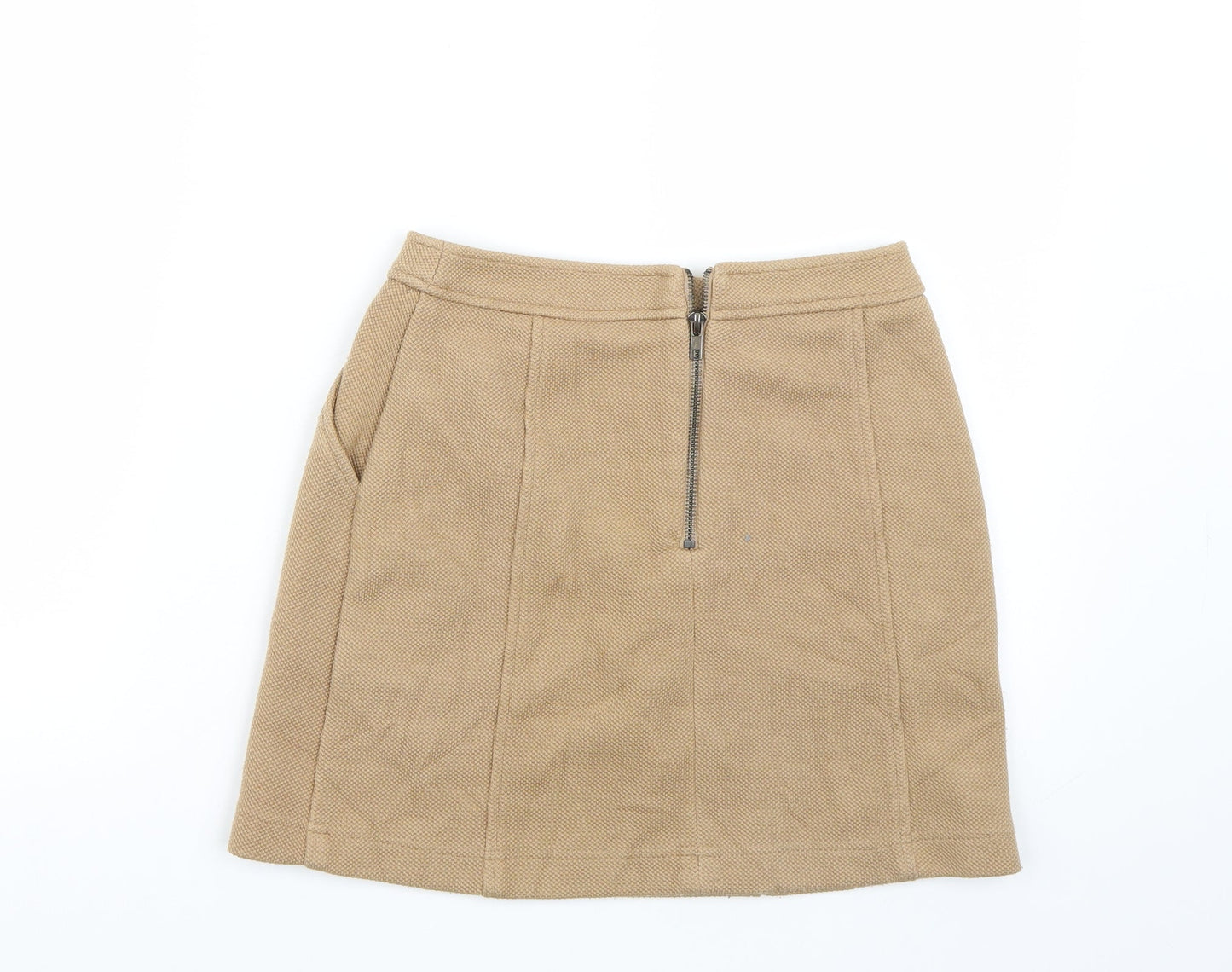 Newlook Womens Brown   A-Line Skirt Size 8