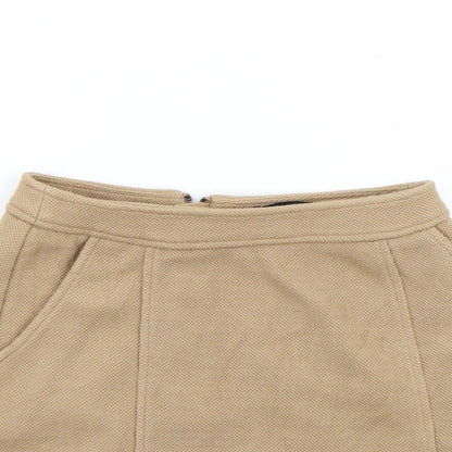 Newlook Womens Brown   A-Line Skirt Size 8