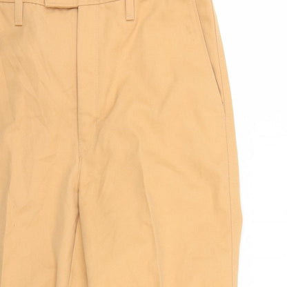 Womens UK Size 27 in Uniqlo Regular Fit  Orange Trousers