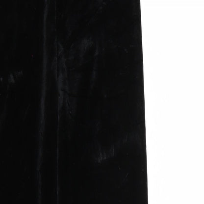 Boohoo Womens Black   Carrot Leggings Size 6 L32 in