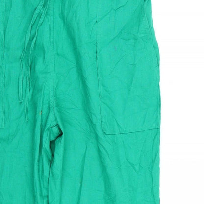 Trevi Womens Green   Trousers  Size L L28 in