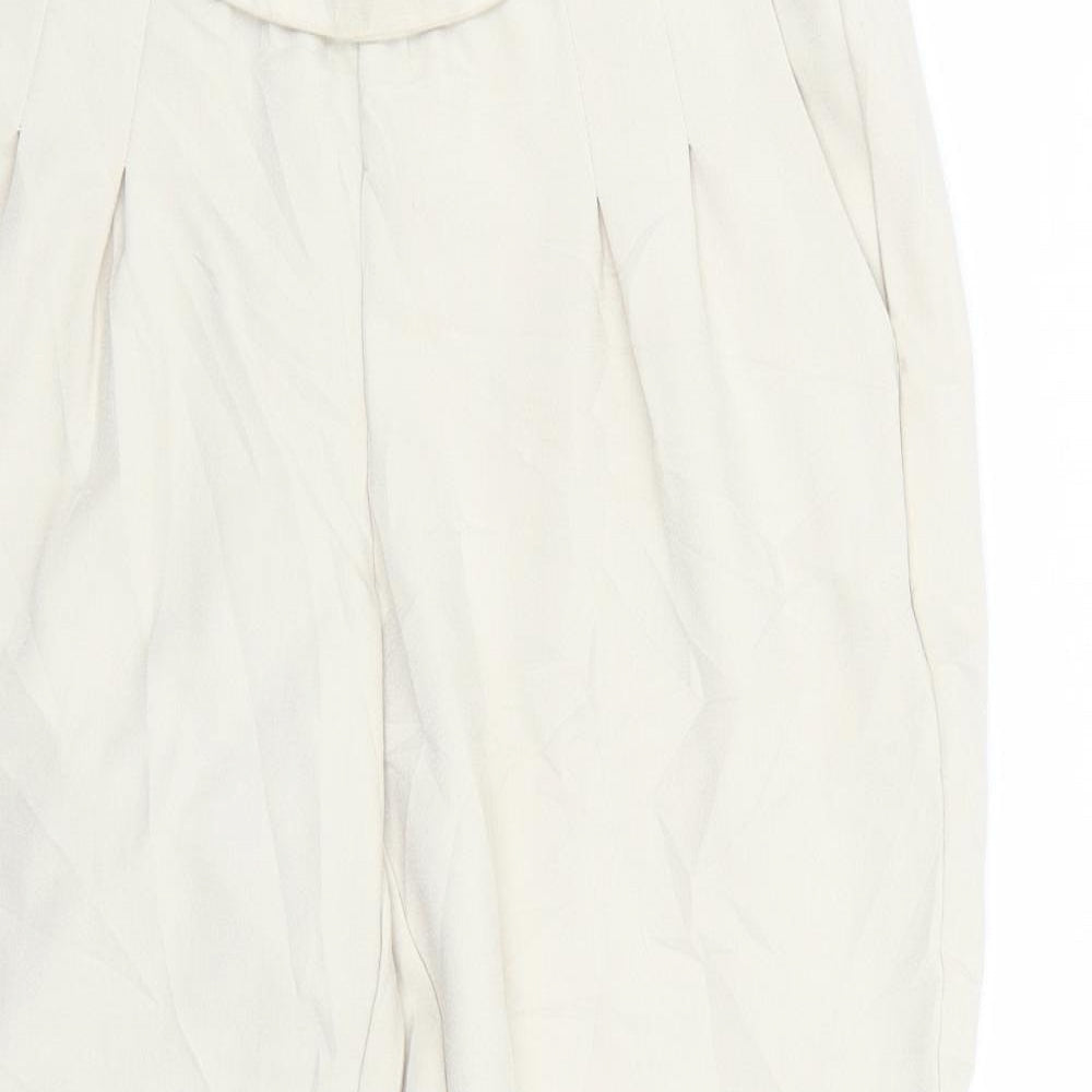 Mama Licous Womens Beige   Trousers  Size S L27 in