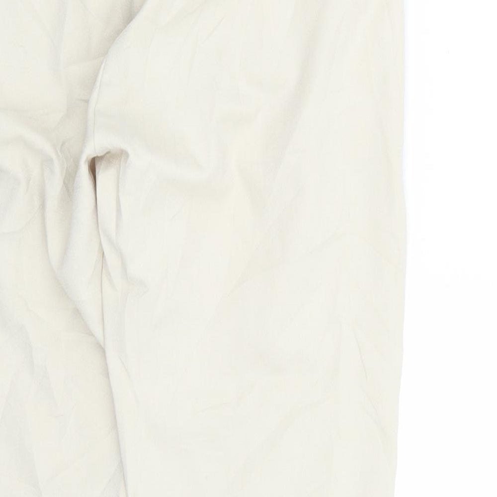 Mama Licous Womens Beige   Trousers  Size S L27 in