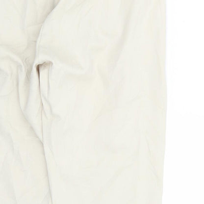 Mama Licous Womens Beige   Trousers  Size S L27 in