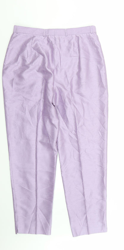 Gerry Weber Womens Purple   Trousers  Size 18 L32 in