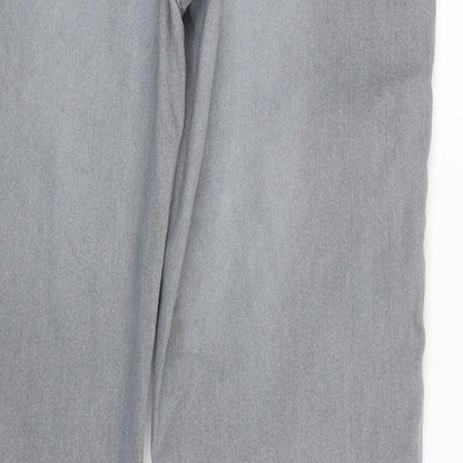 Womens UK Size 32 in Up Fashion Extra-Slim Fit Jegging Grey Jeans
