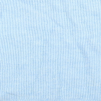 Peacocks Womens Blue  Knit Pullover Jumper Size M  - Oversized