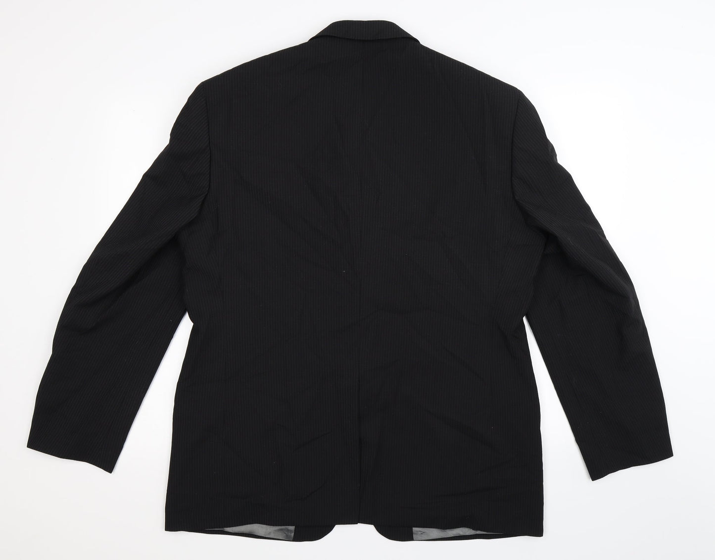 Mens UK Size 42 Ciro Citterio Regular Black Suit Jacket