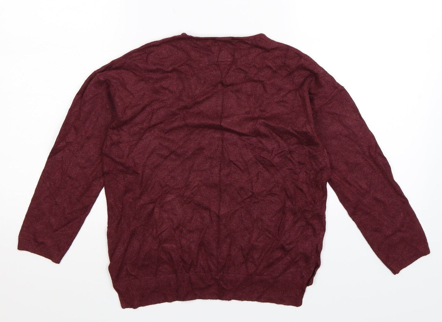 Zara Girls Brown  Knit Pullover Jumper Size 10 Years