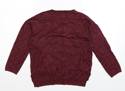 Zara Girls Brown  Knit Pullover Jumper Size 10 Years