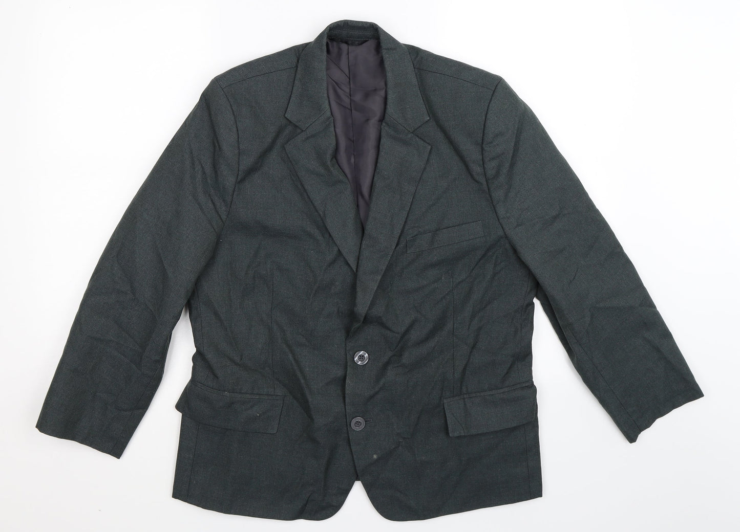 Womens UK Size 14 Preworn Regular Grey Suit Jacket