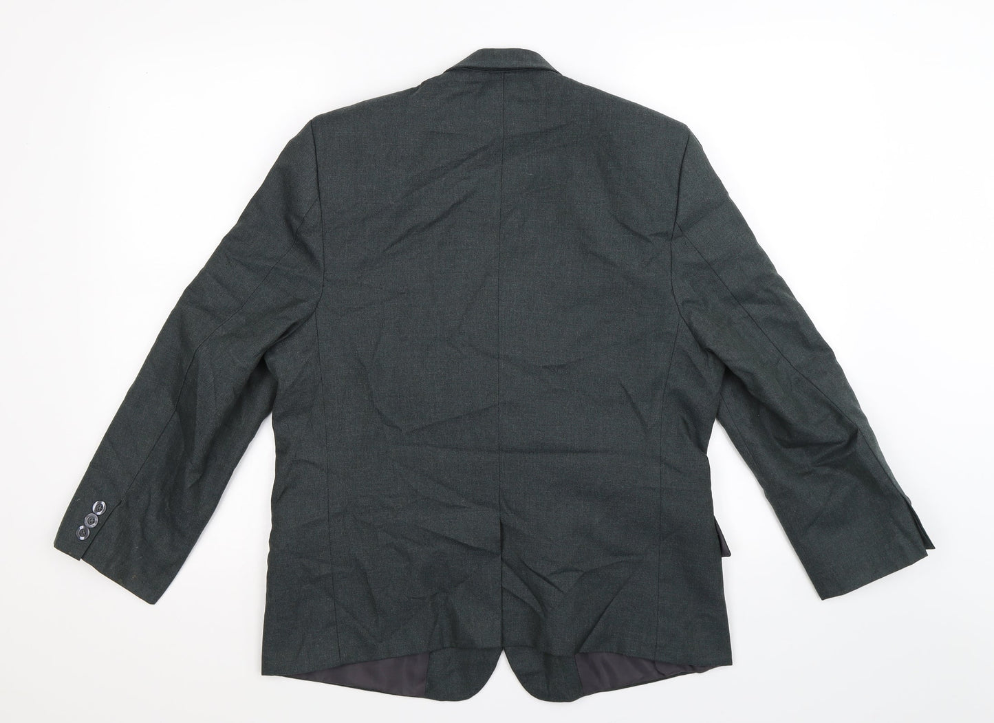 Womens UK Size 14 Preworn Regular Grey Suit Jacket