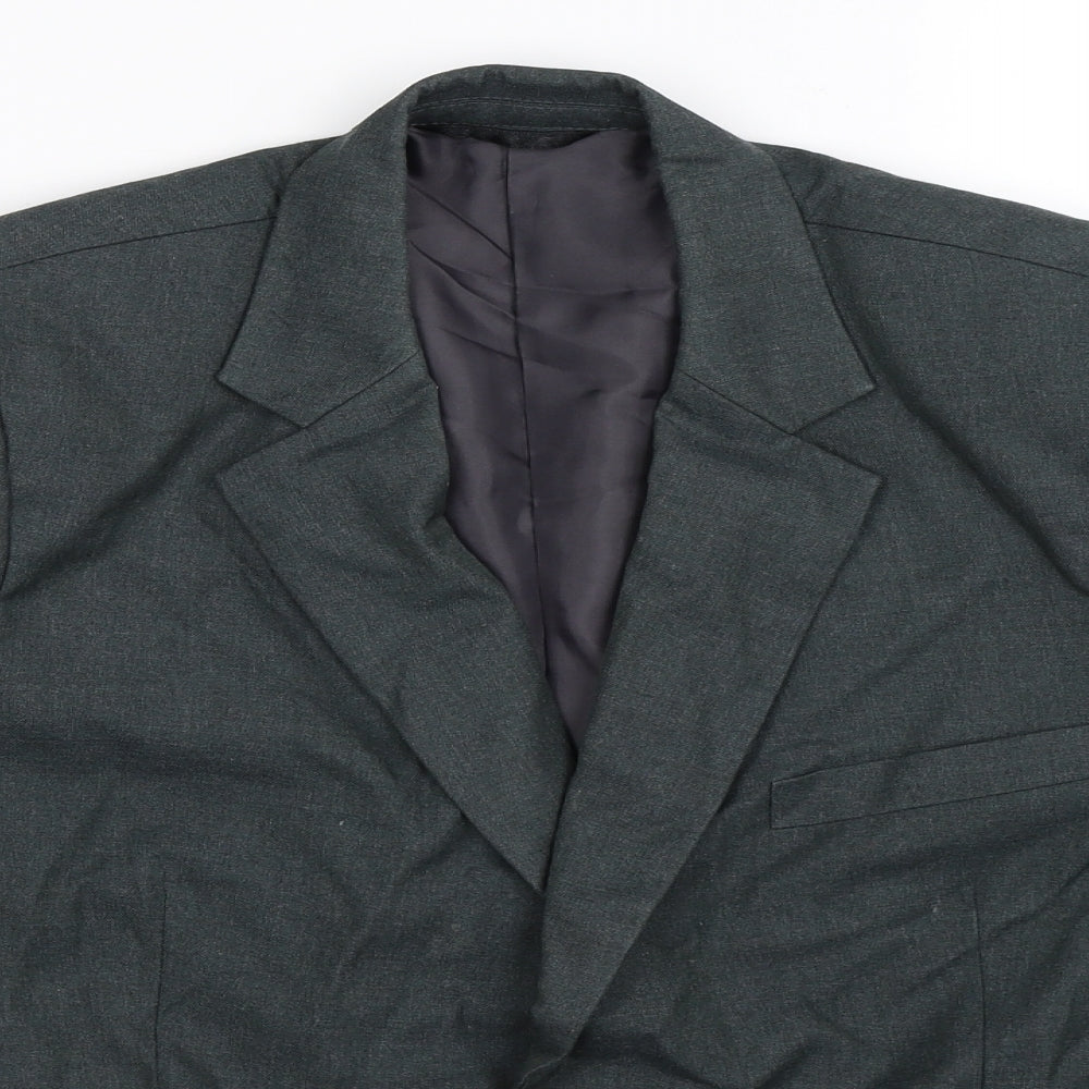 Womens UK Size 14 Preworn Regular Grey Suit Jacket