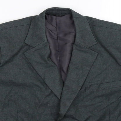 Womens UK Size 14 Preworn Regular Grey Suit Jacket