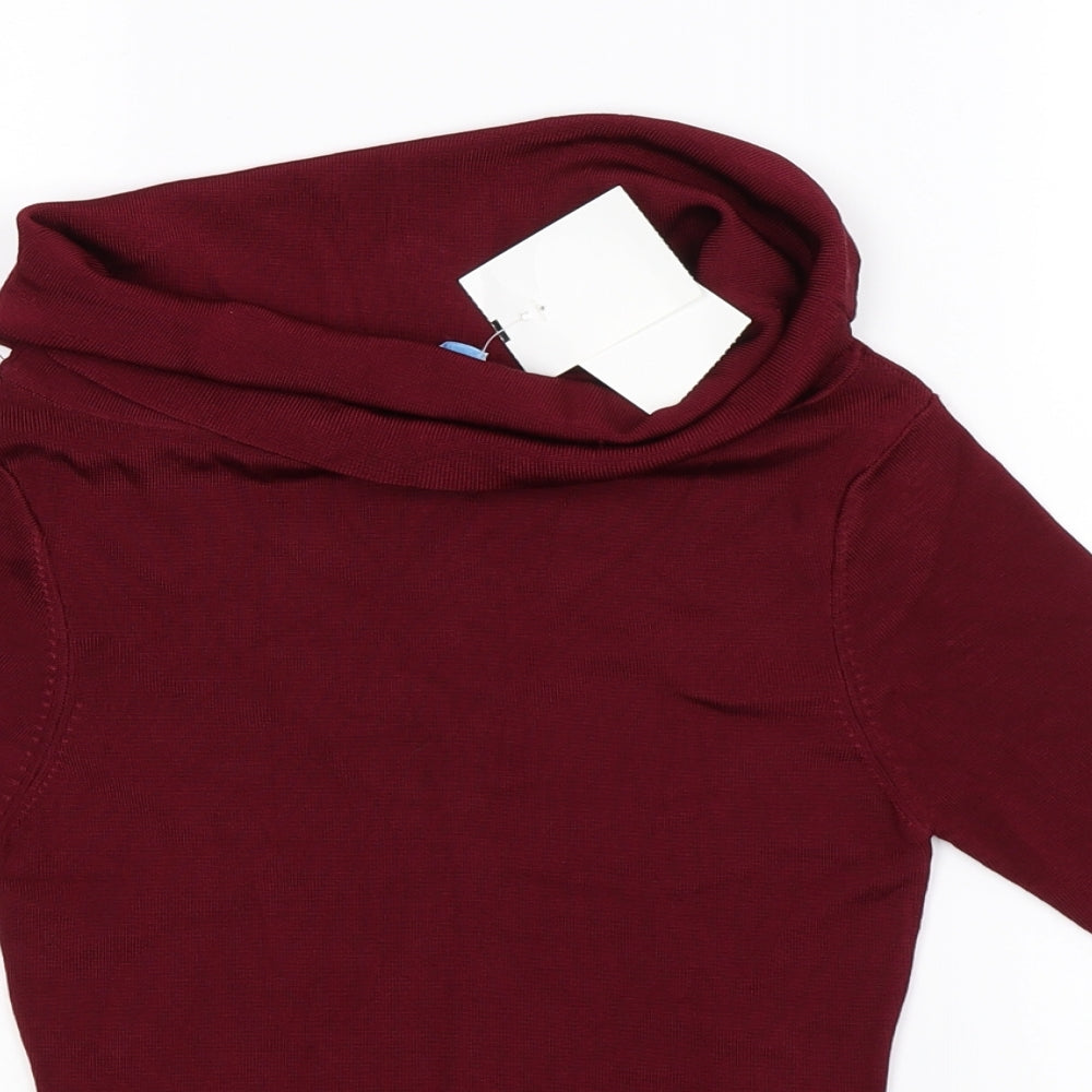 DCS Womens Brown   Pullover Jumper Size 10