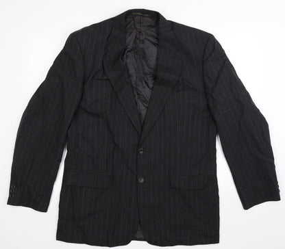 Mens UK Size 42 Marks and Spencer Regular Black Suit Jacket