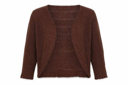 Tanna Womens Grey  Knit Cardigan Jumper Size L