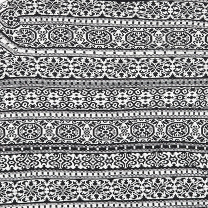 F&F Womens Black Geometric  Cardigan Jumper Size 8