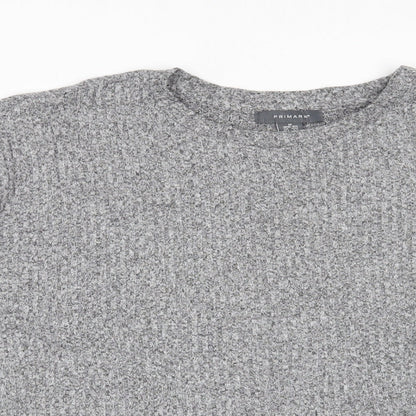 Primark Womens Grey   Pullover Jumper Size 12
