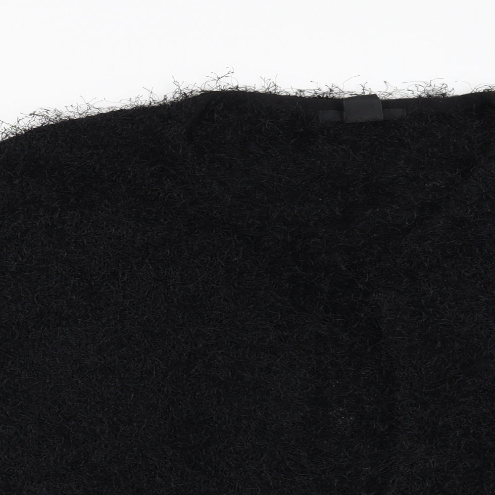 H&M Womens Black   Cardigan Jumper Size S